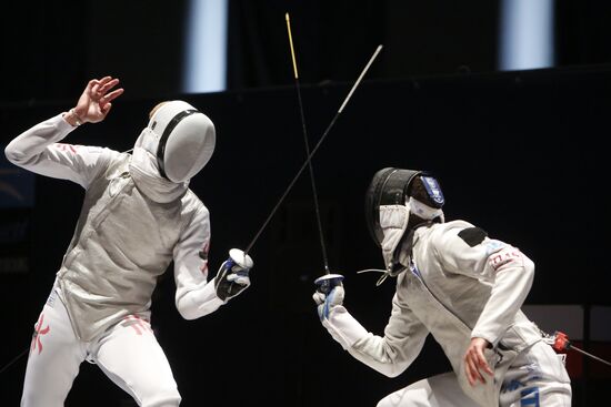 2017 Fleuret de Saint-Petersbourg FIE World Cup Fencing. Individual events