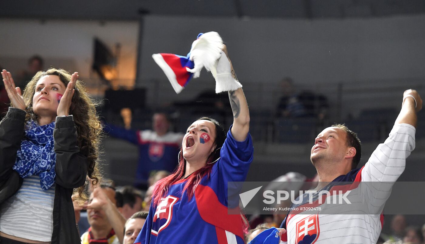 Ice Hockey World Championship. Slovakia vs. Italy