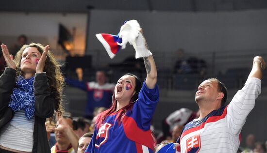 Ice Hockey World Championship. Slovakia vs. Italy