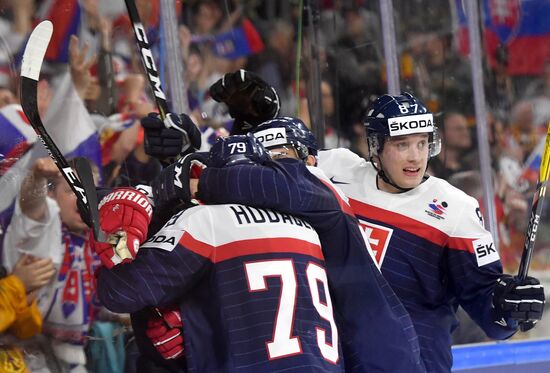 Ice Hockey World Championship. Slovakia vs. Italy