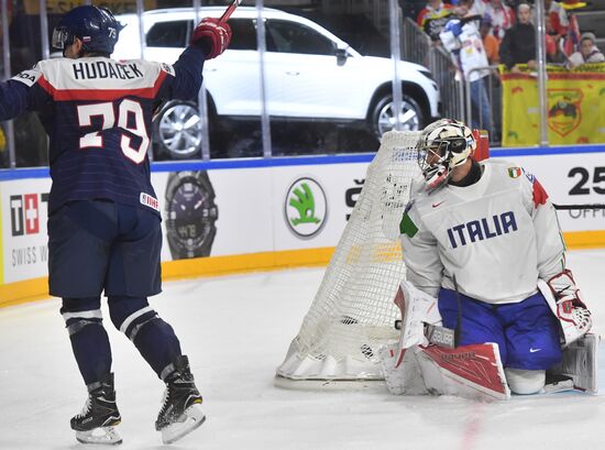 Ice Hockey World Championship. Slovakia vs. Italy