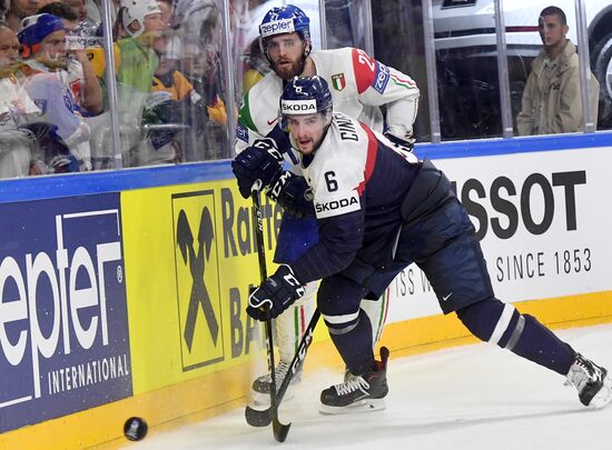 Ice Hockey World Championship. Slovakia vs. Italy