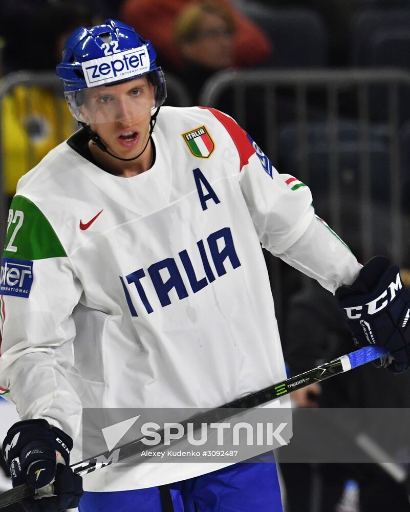 Ice Hockey World Championship. Slovakia vs. Italy