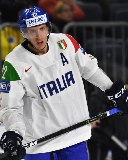 Ice Hockey World Championship. Slovakia vs. Italy