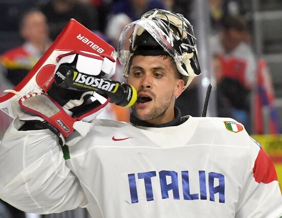 Ice Hockey World Championship. Slovakia vs. Italy