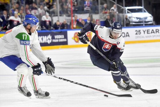 2017 IIHF World Championship. Slovakia vs. Italy