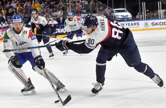 Ice Hockey World Championship. Slovakia vs. Italy