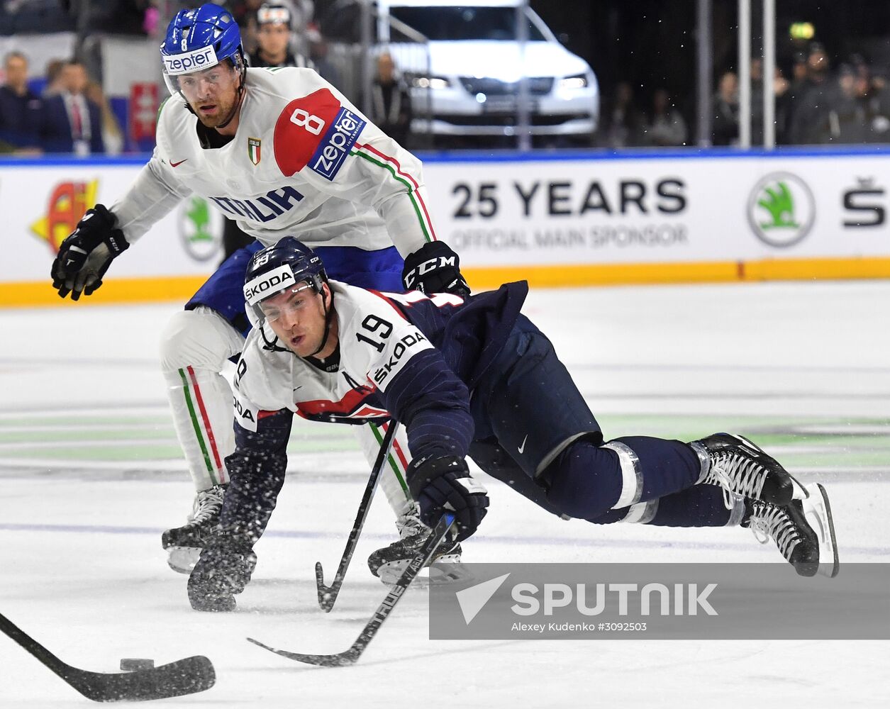 Ice Hockey World Championship. Slovakia vs. Italy