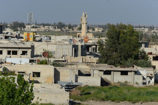 Situation in Damascus suburbs