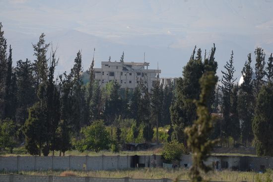 Situation in Damascus suburbs