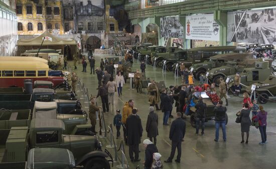 Lenrezerv war museum in St. Petersburg