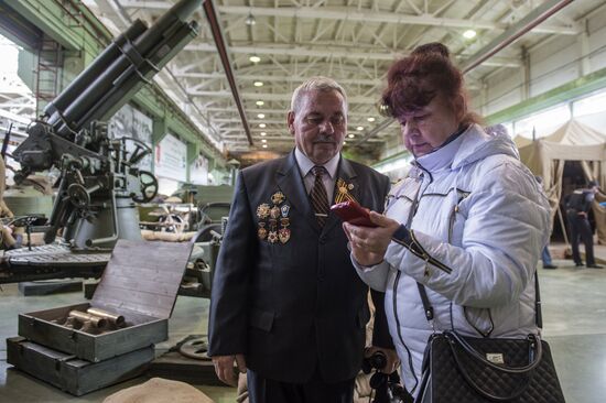 Lenrezerv war museum in St. Petersburg