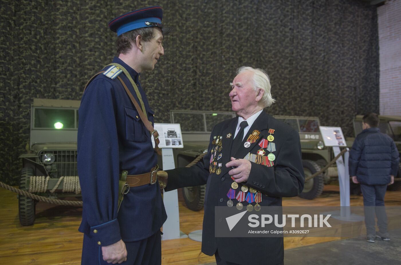 Lenrezerv war museum in St. Petersburg