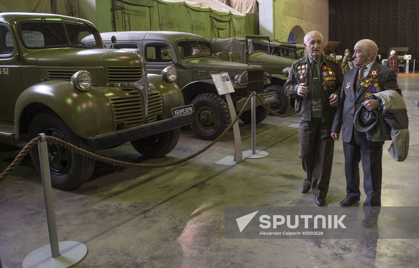 Lenrezerv war museum in St. Petersburg