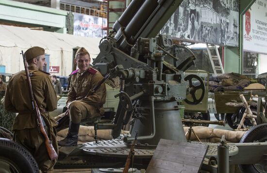 Lenrezerv war museum in St. Petersburg