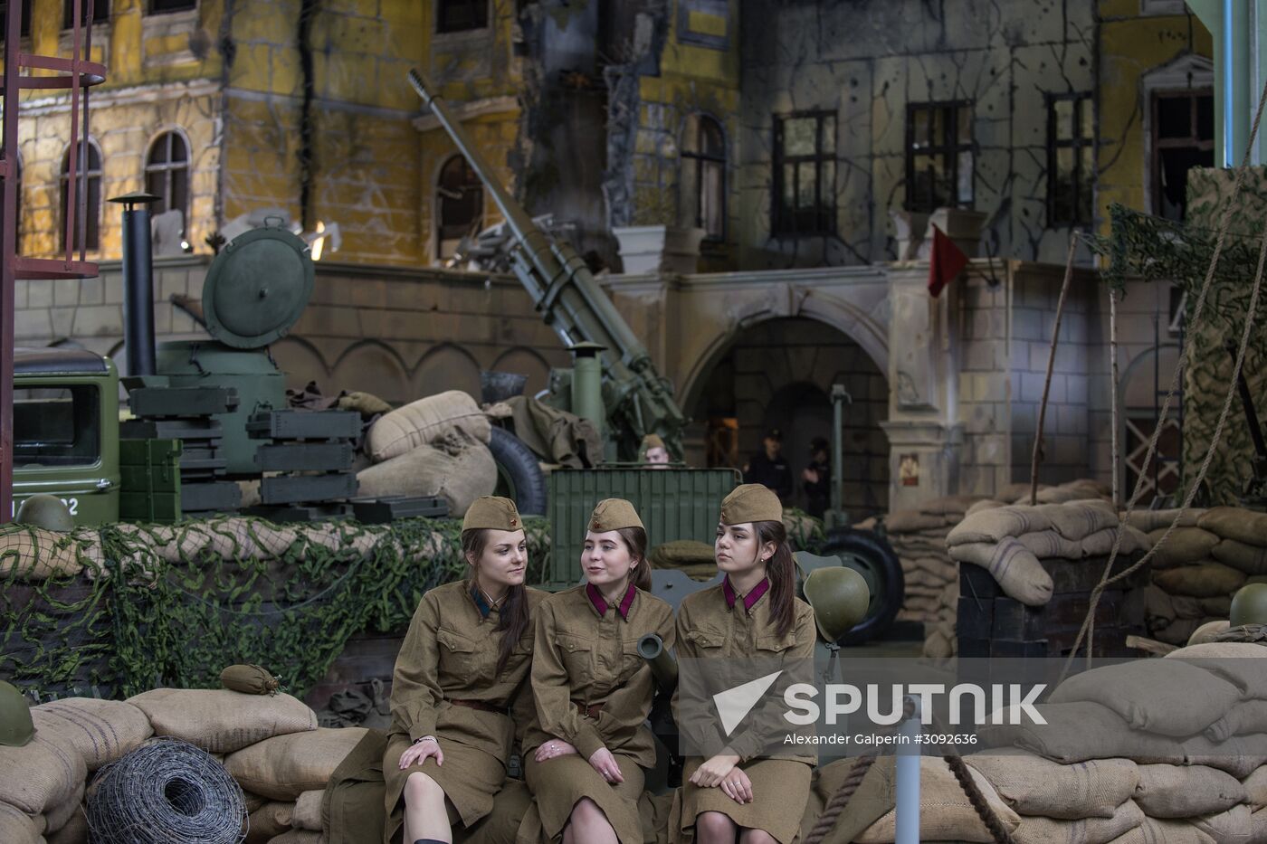 Lenrezerv war museum in St. Petersburg