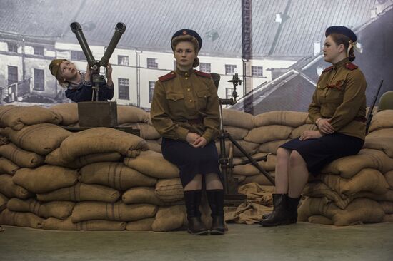 Lenrezerv war museum in St. Petersburg