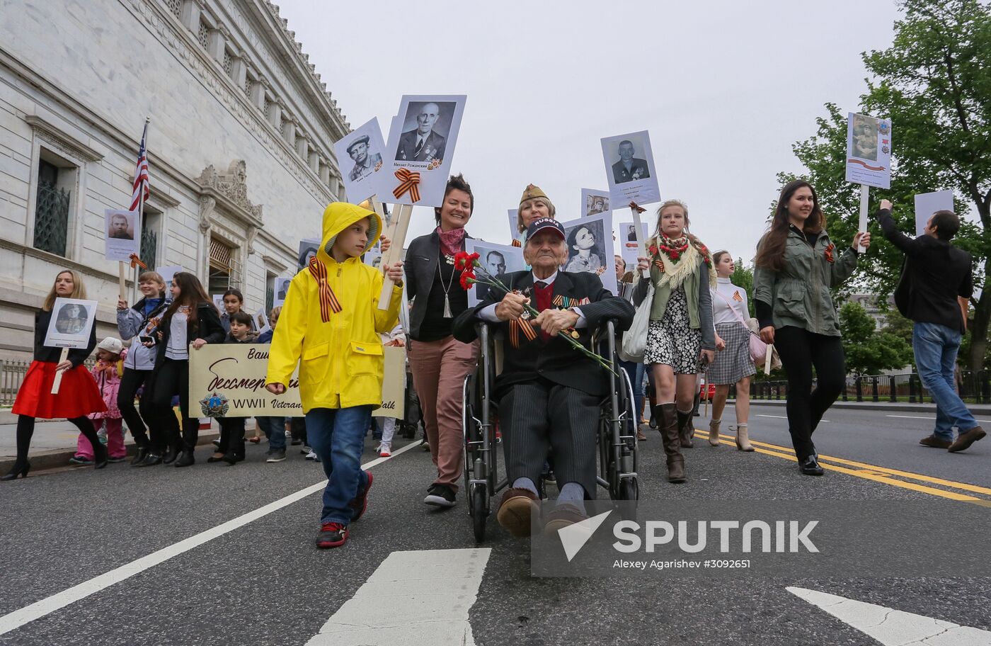 Immortal Regiment event in the United States