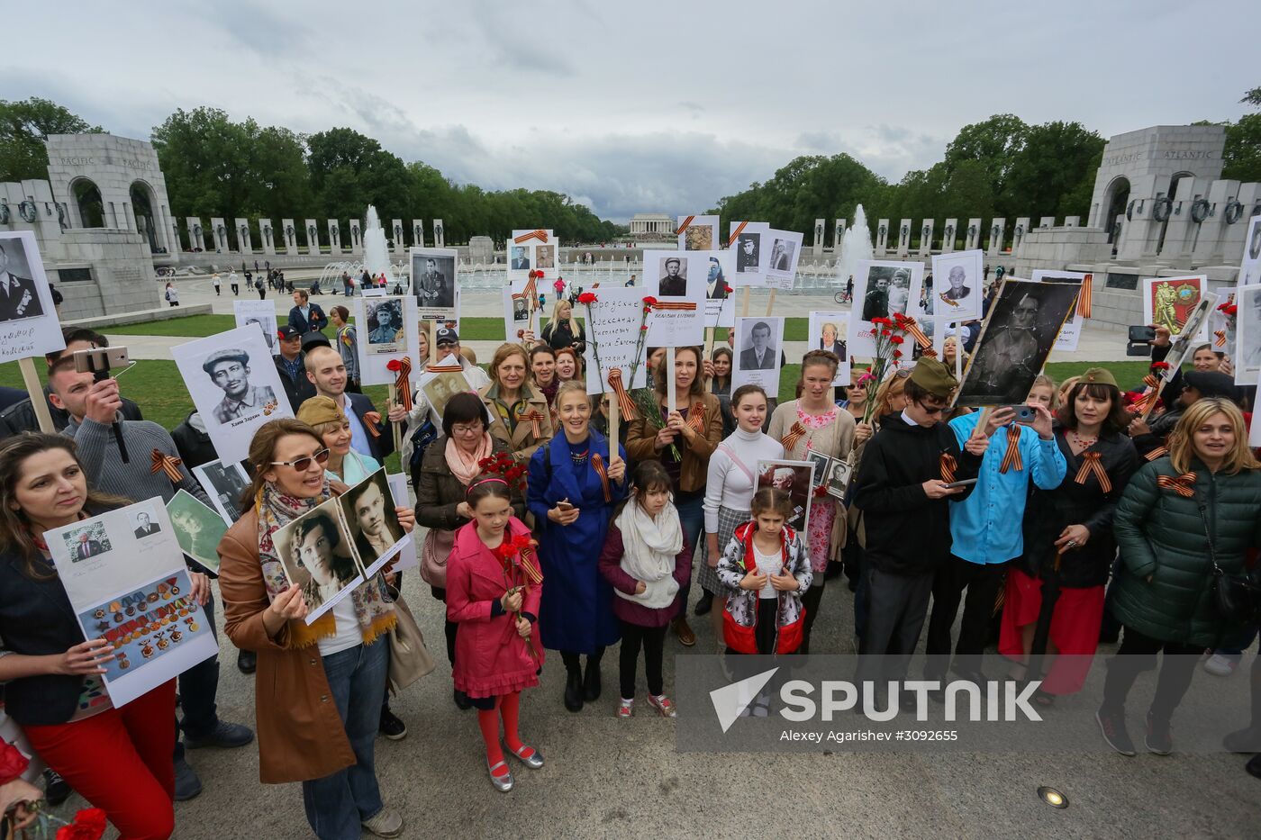 Immortal Regiment event in the United States
