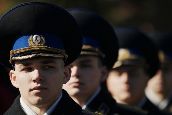 Dress rehearsal of military parade marking 72nd anniversary of Victory in Great Patriotic War