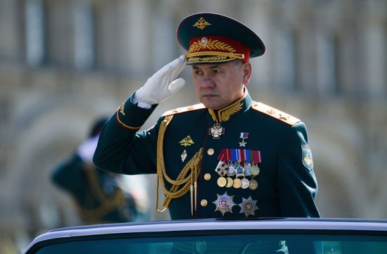 Dress rehearsal of military parade marking 72nd anniversary of Victory in Great Patriotic War