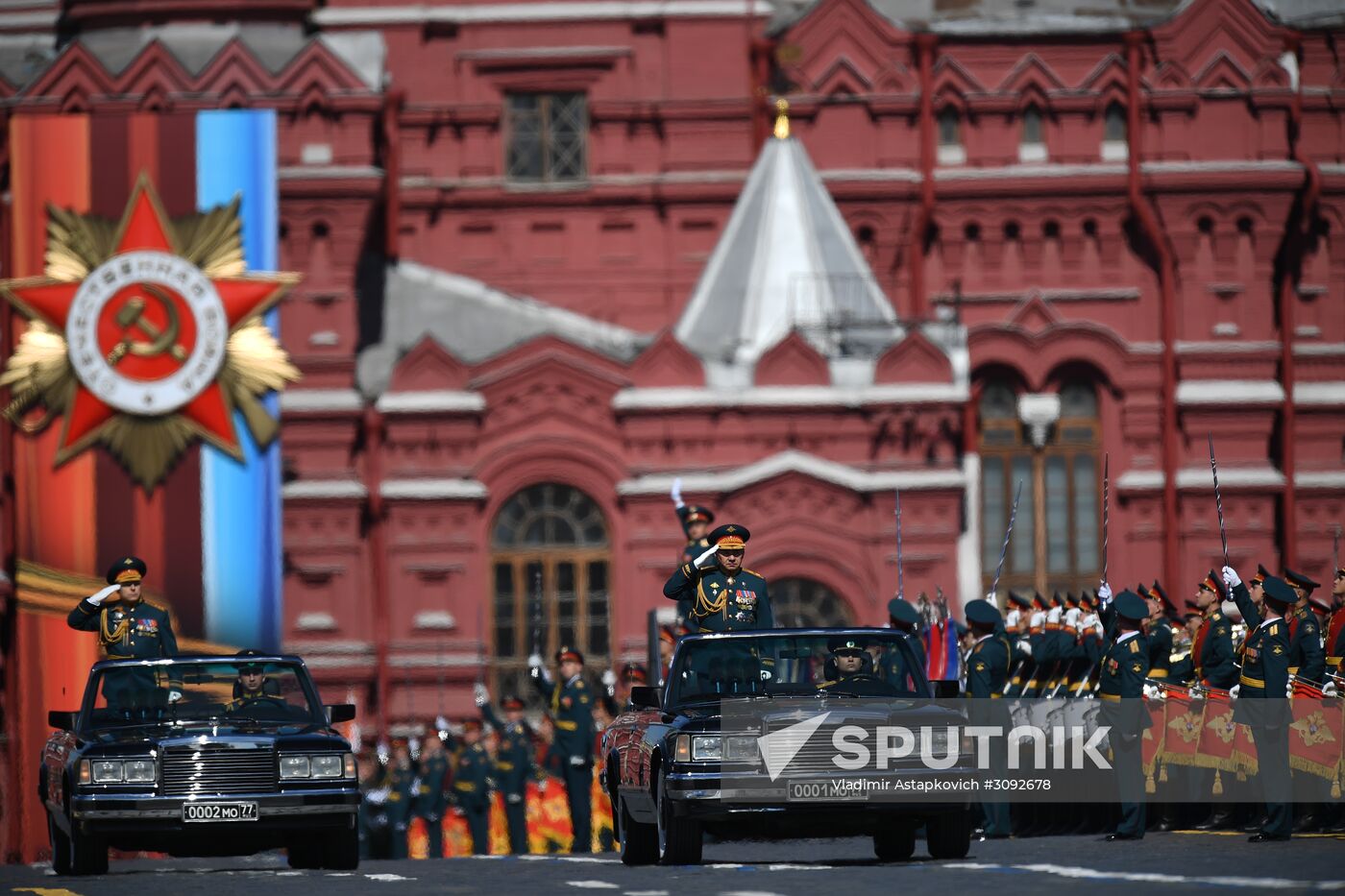 Dress rehearsal of military parade marking 72nd anniversary of Victory in Great Patriotic War