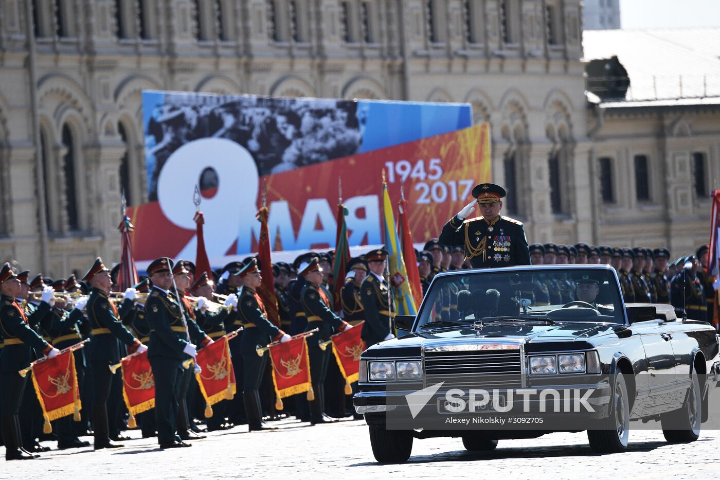Dress rehearsal of military parade marking 72nd anniversary of Victory in Great Patriotic War