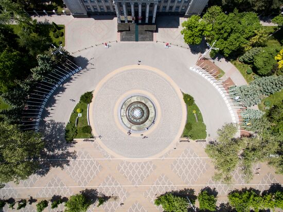 Fountain season opens in Krasnodar