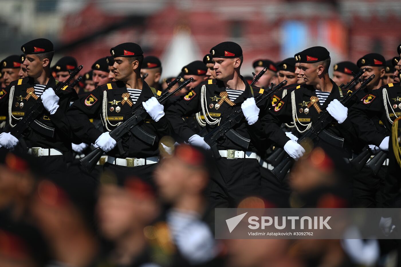 Dress rehearsal of military parade marking 72nd anniversary of Victory in Great Patriotic War