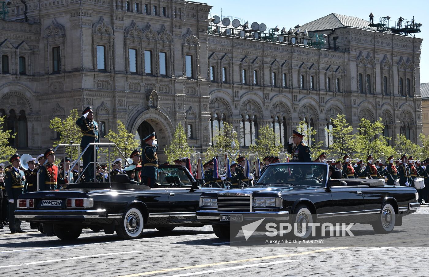 Final rehearsal of military parade marking 72nd anniversary of victory in Great Patriotic War