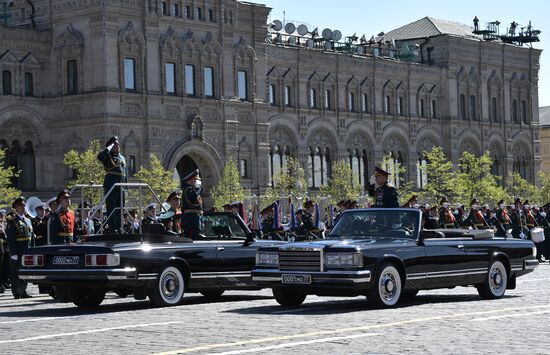 Final rehearsal of military parade marking 72nd anniversary of victory in Great Patriotic War