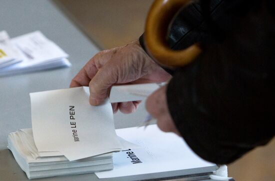 Second round of presidential election in France