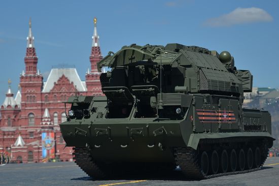 Final rehearsal of military parade marking 72nd anniversary of victory in Great Patriotic War
