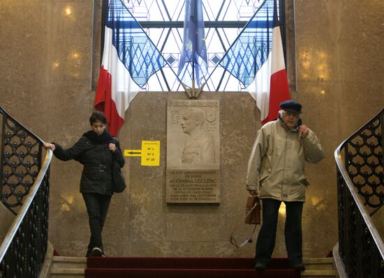 Second round of presidential election in France