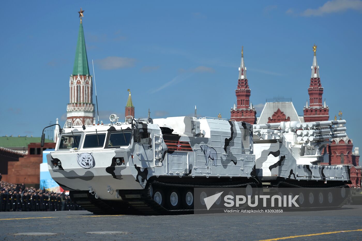 Final rehearsal of military parade marking 72nd anniversary of victory in Great Patriotic War