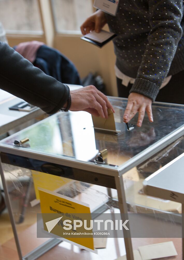 Second round of presidential election in France