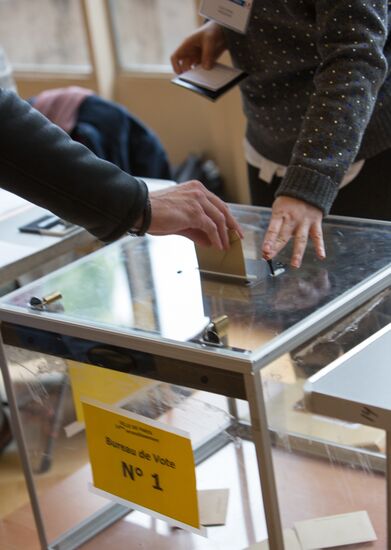Second round of presidential election in France