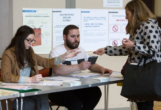 Second round of presidential election in France