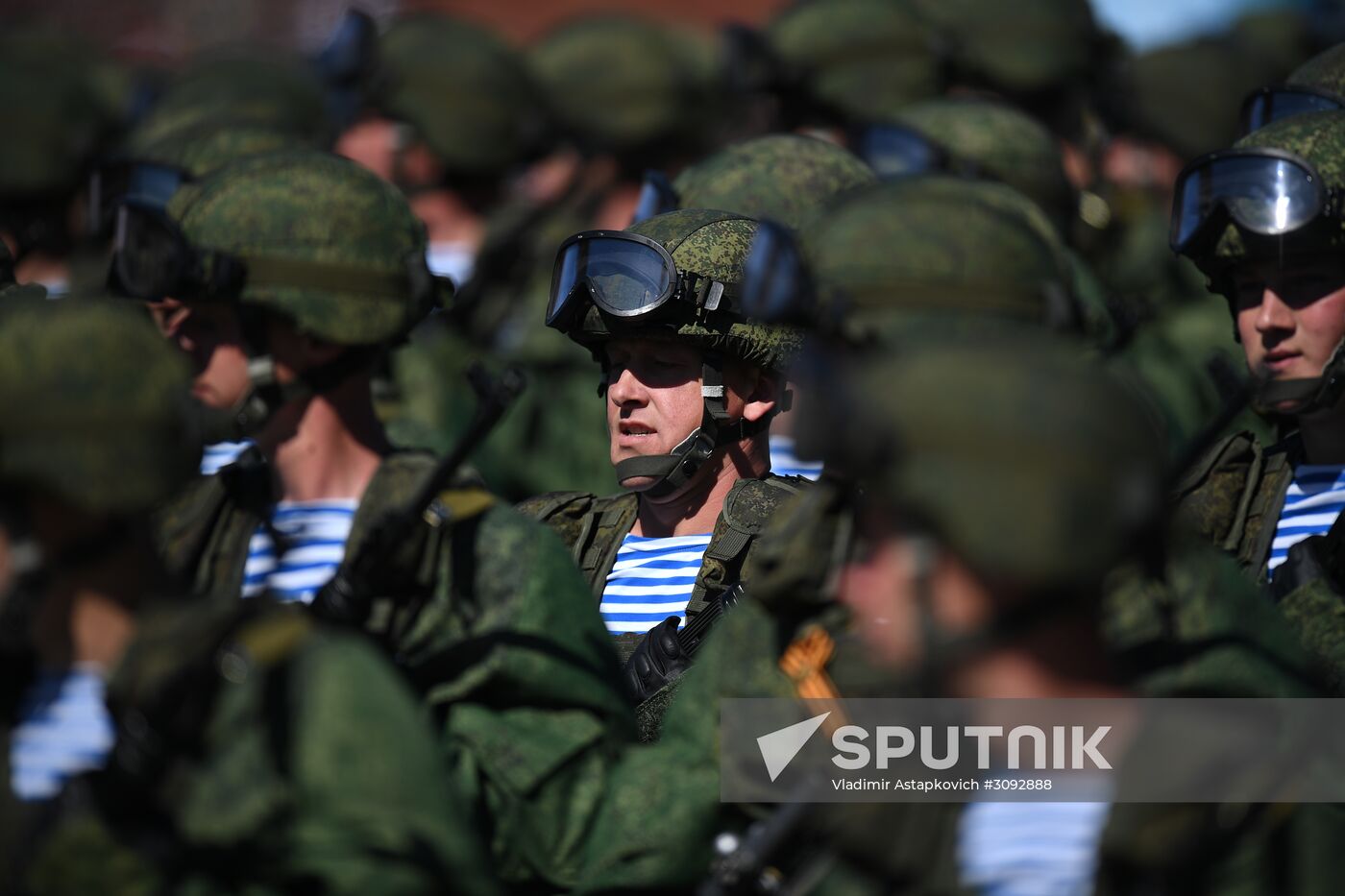Final rehearsal of military parade marking 72nd anniversary of victory in Great Patriotic War