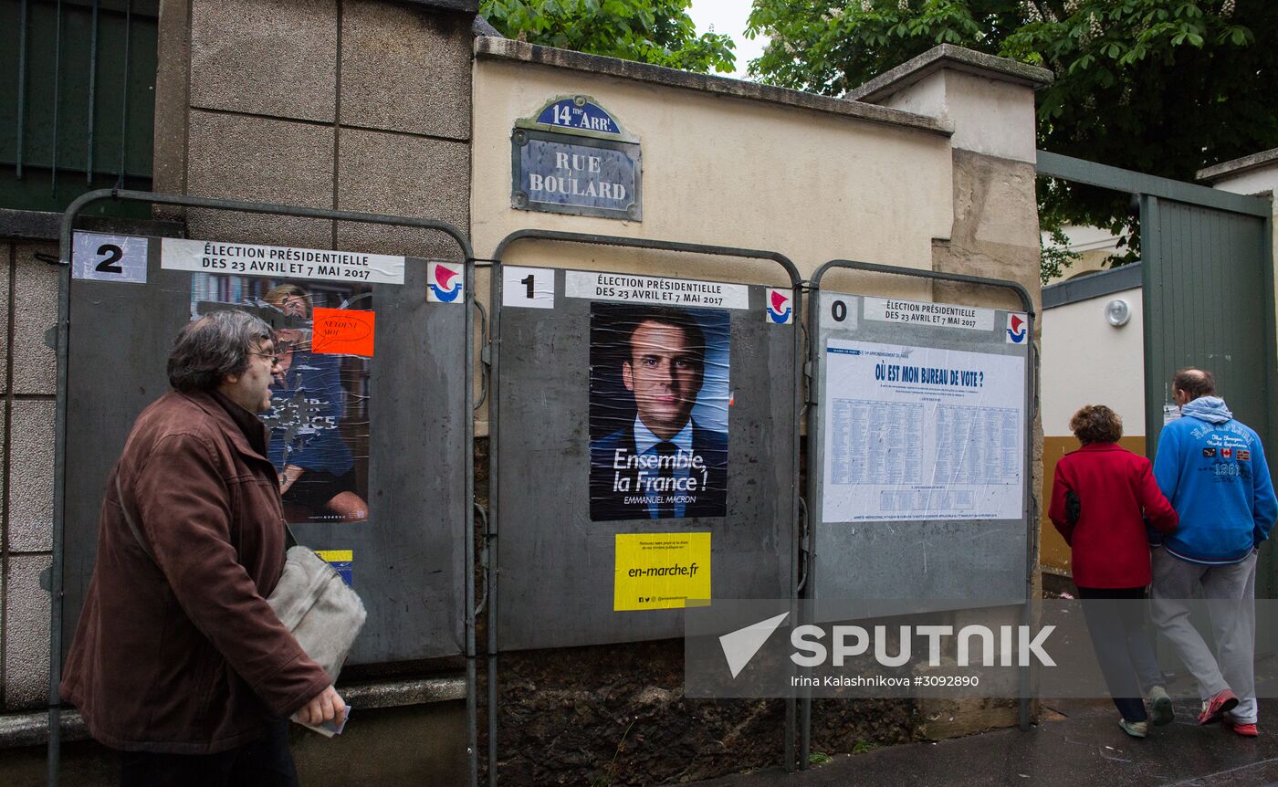 Second round of presidential election in France