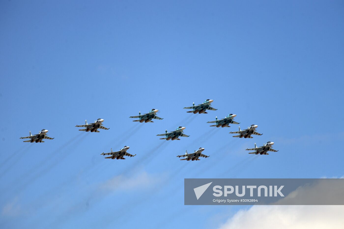 Dress rehearsal of military parade marking 72nd anniversary of Victory in Great Patriotic War