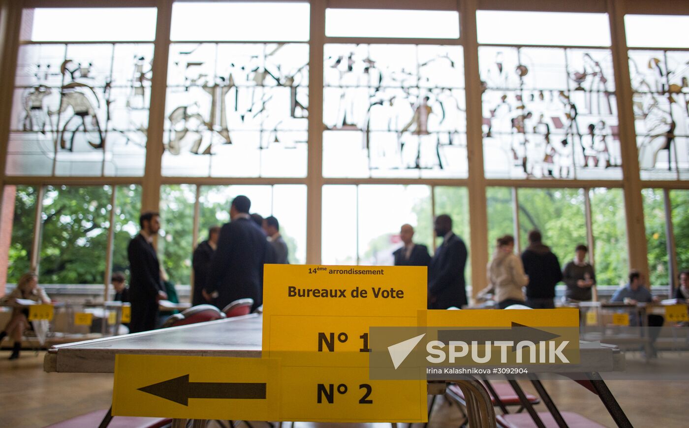 Second round of presidential election in France