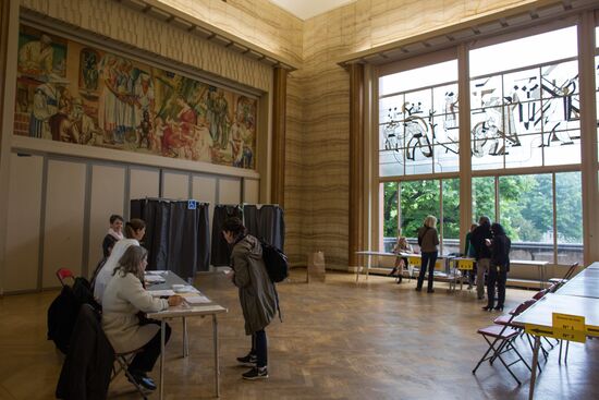 Second round of presidential election in France