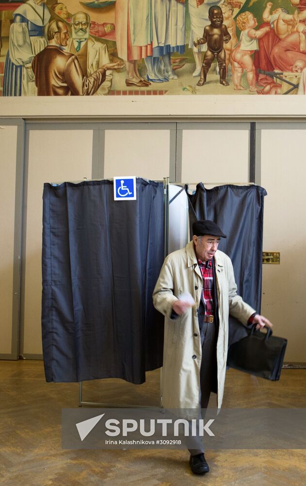 Second round of presidential election in France