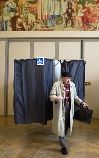 Second round of presidential election in France