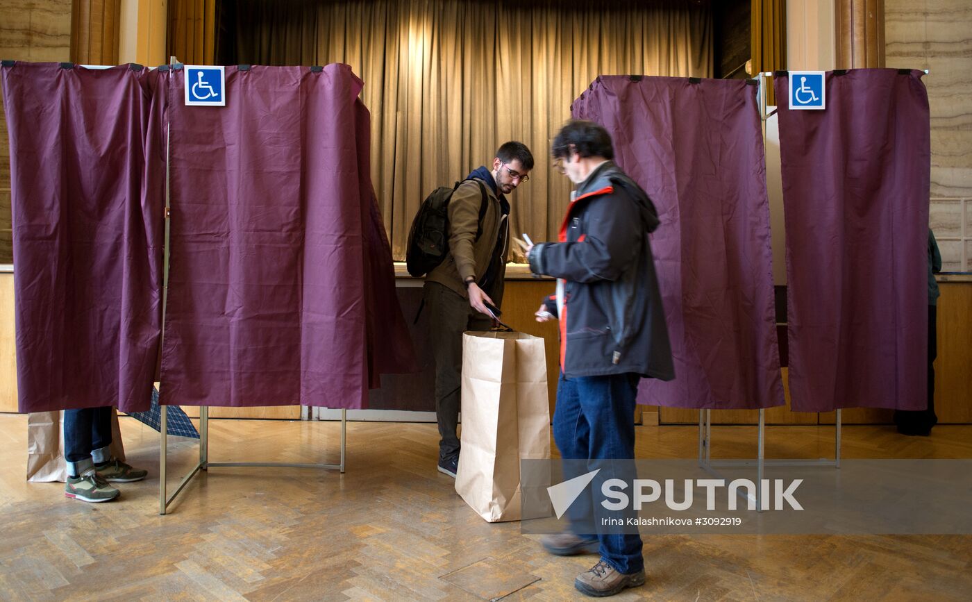 Second round of presidential election in France