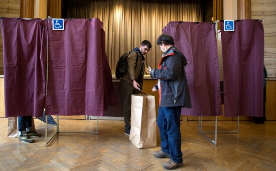 Second round of presidential election in France