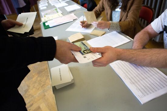 Second round of presidential election in France