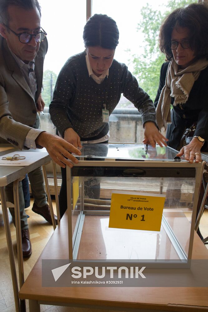 Second round of presidential election in France