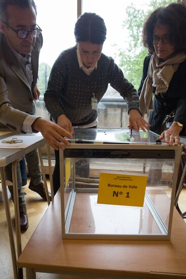 Second round of presidential election in France